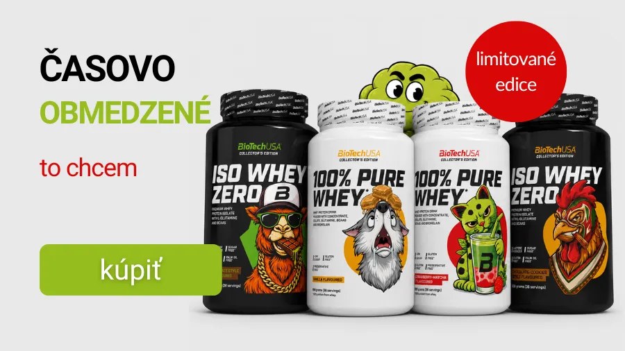 BioTechUSA limitky proteiny