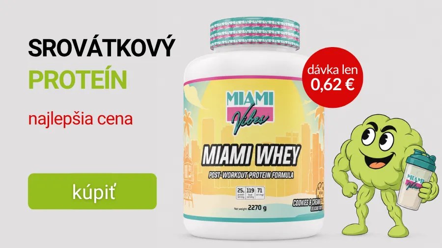 Miami Vibes Miami Whey 2270 g - dávka 0,62e